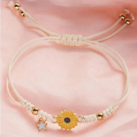 ⚠️Clearance Colorful Handmade Sunflower Bracelets SS - Picture 5 of 10